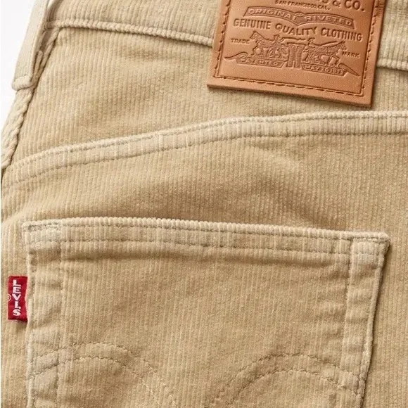 Stylish Tan Wide-Leg Pants size 26 - Picture 6 of 11